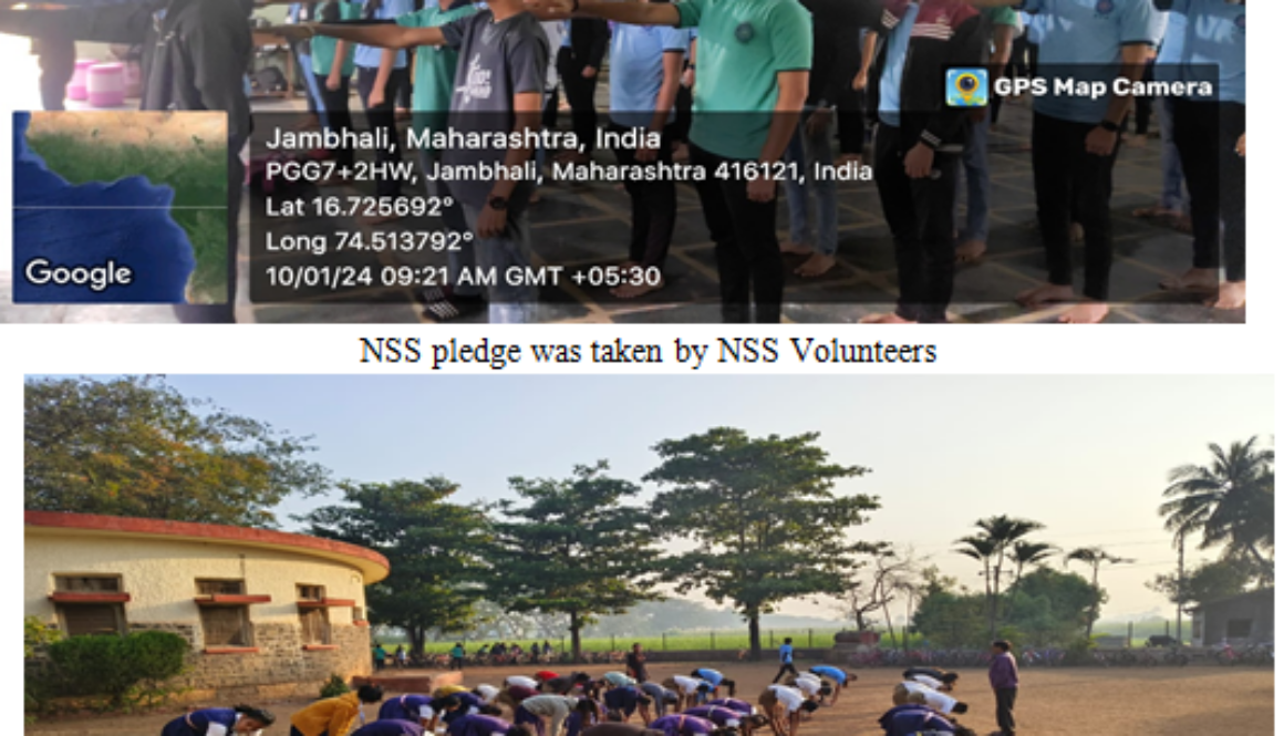 National Anthem and NSS pledge